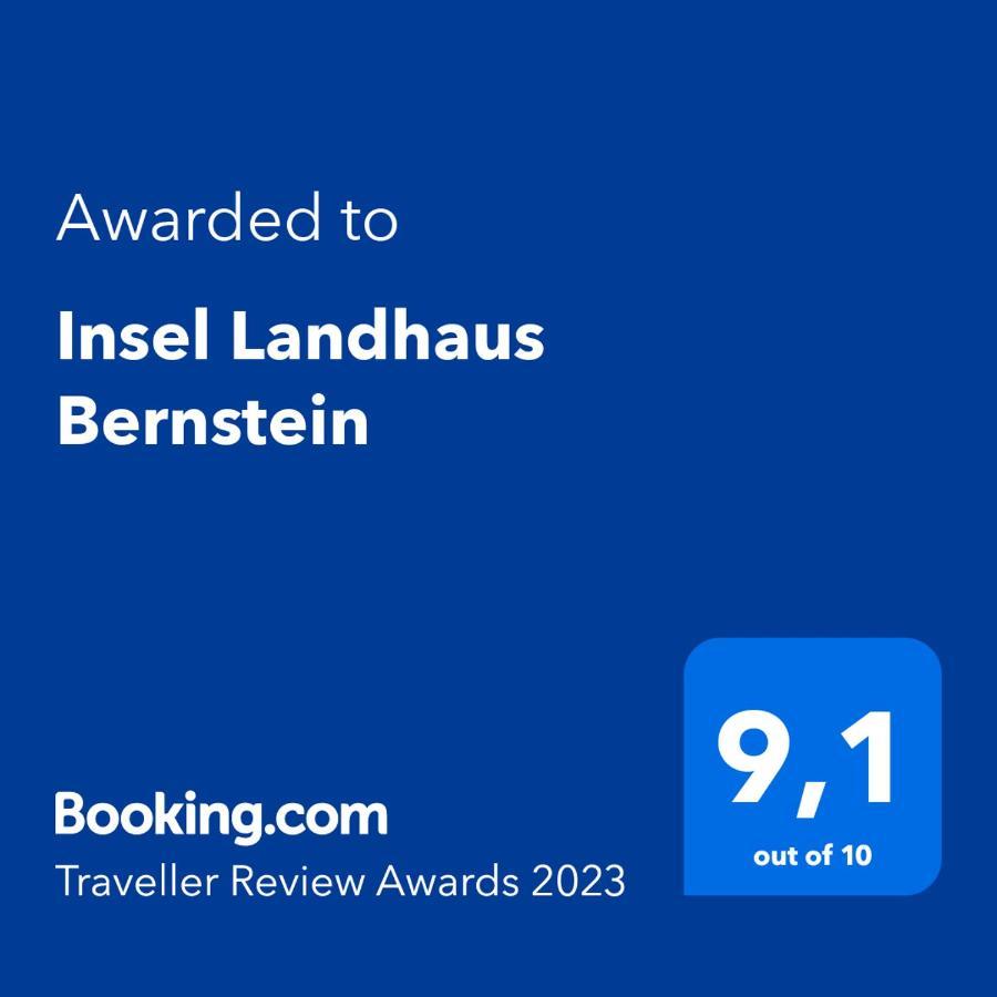 Insel Landhaus Bernstein Villa Gager Esterno foto